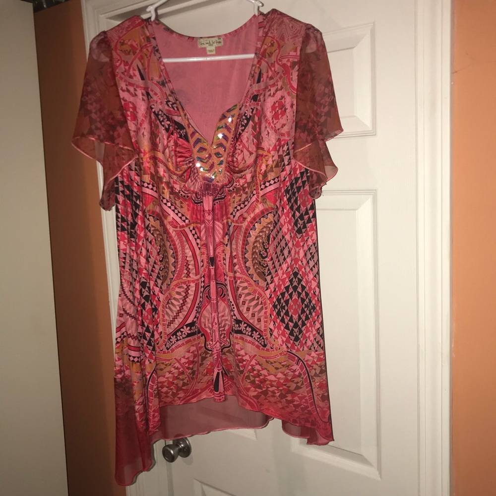 Live and Let Live Blouse